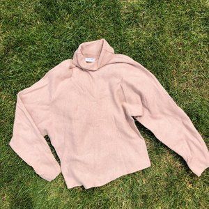 Babaton Beige Turtleneck Sweater